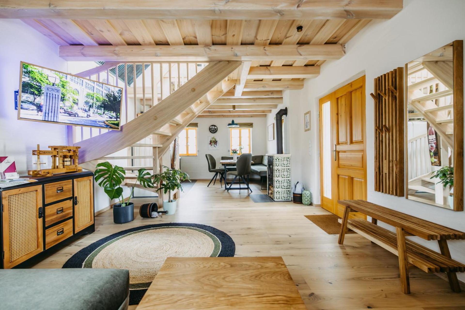 Apartamento Urlaub Im Kellerstoeckl Dunst Strem Habitación foto
