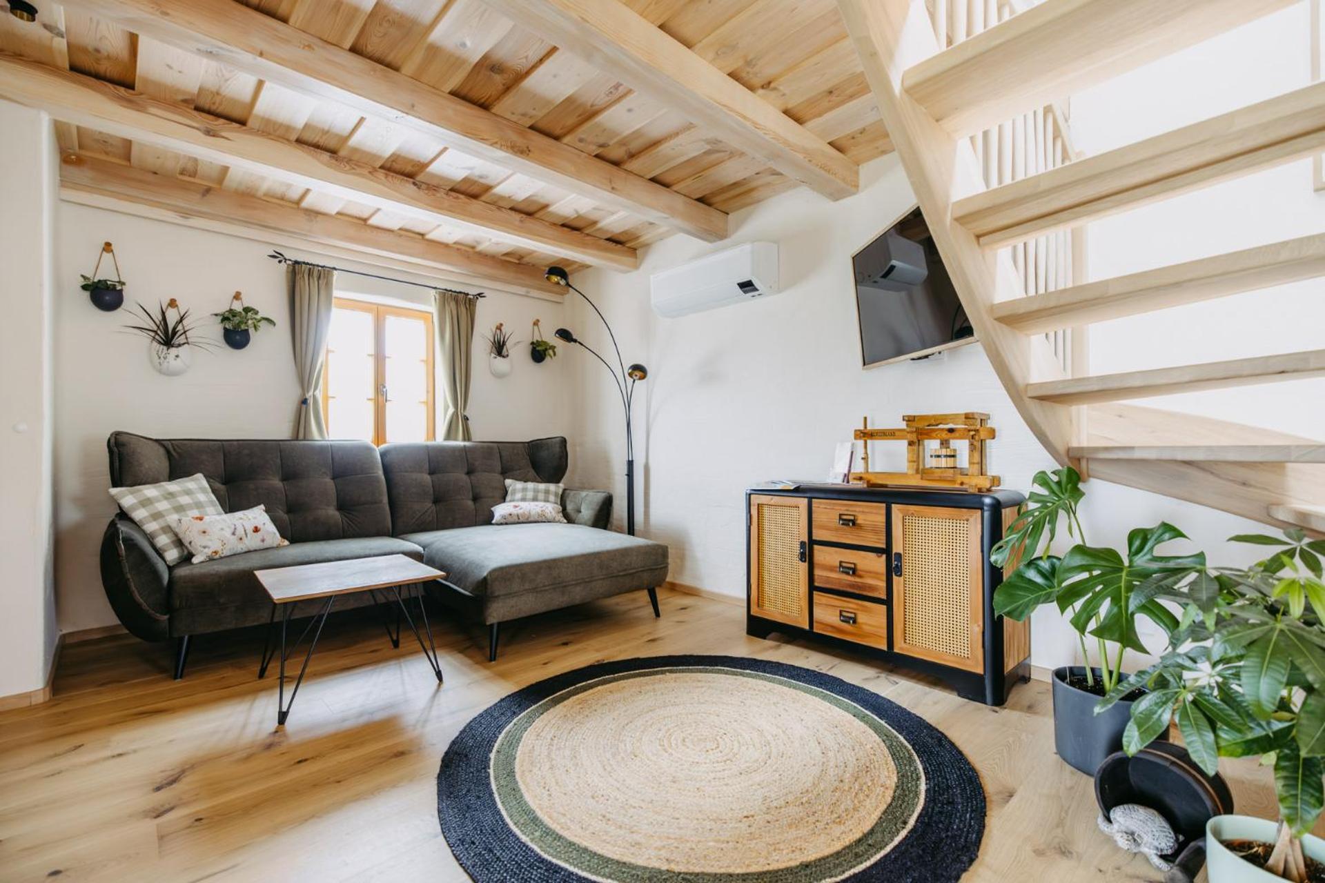 Apartamento Urlaub Im Kellerstoeckl Dunst Strem Habitación foto